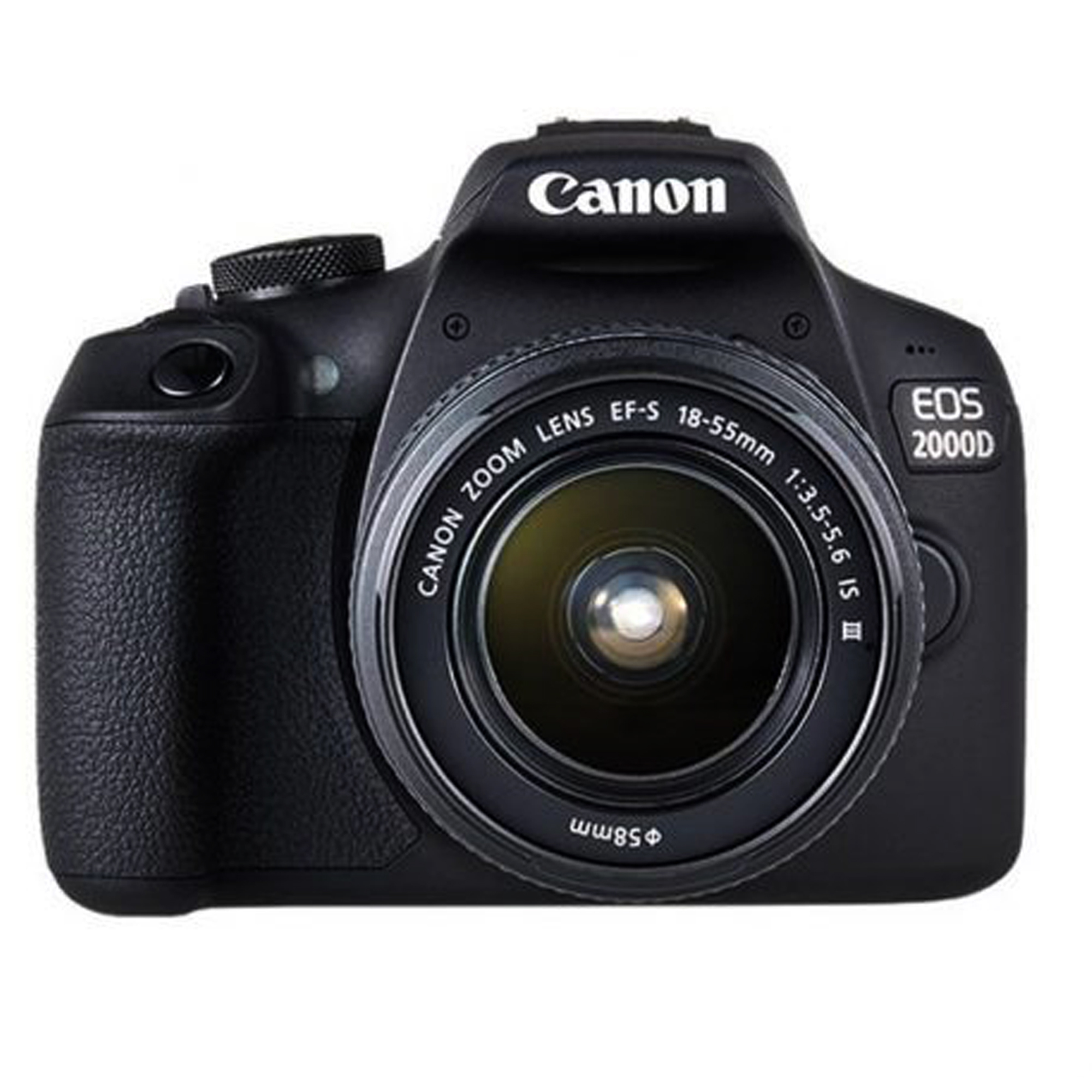 تصویر  دوربین عکاسی کانن مدل EOS 2000D به همراه لنز 18-55 DC III