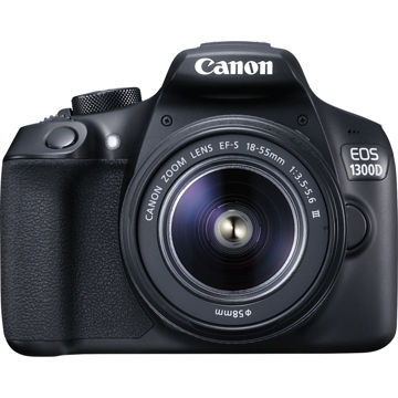 تصویر  دوربین دیجیتال کانن مدل EOS 1300D به همراه لنز 18-55 میلی متر DC III