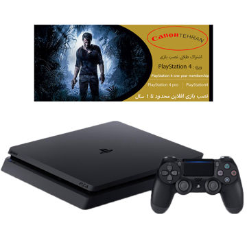 کنسول بازی سونی مدل Playstation 4 Slim ریجن 2 کد CUH-2216B ظرفیت 1 ترابایت به همراه 20 بازی