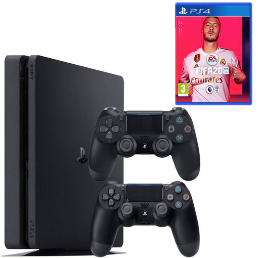 مجموعه کنسول بازی سونی مدل Playstation 4 Slim ریجن 2 کد CUH-2216A ظرفیت 500 گیگابایت