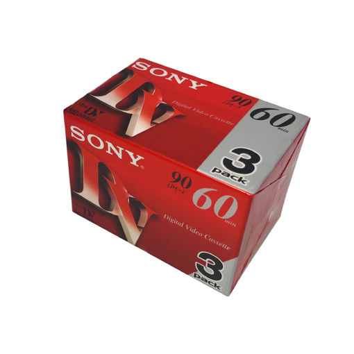 فیلم mini DV سونی مدل 3DVM60R بسته 3 عددی