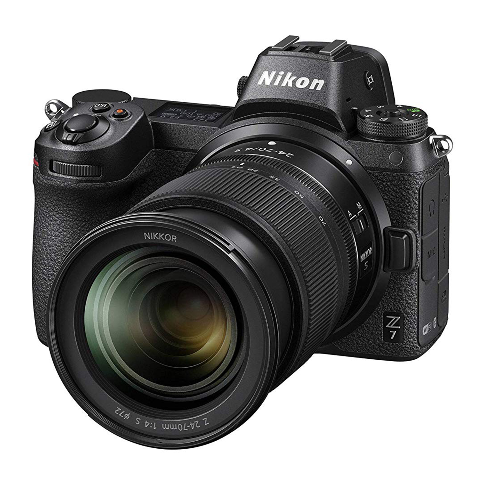 دوربین دیجیتال بدون آینه نیکون مدل Z7 به همراه لنز 24-70 میلی متر f/4 S