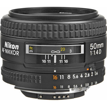 لنز نیکون مدل 50mm f/1.4D