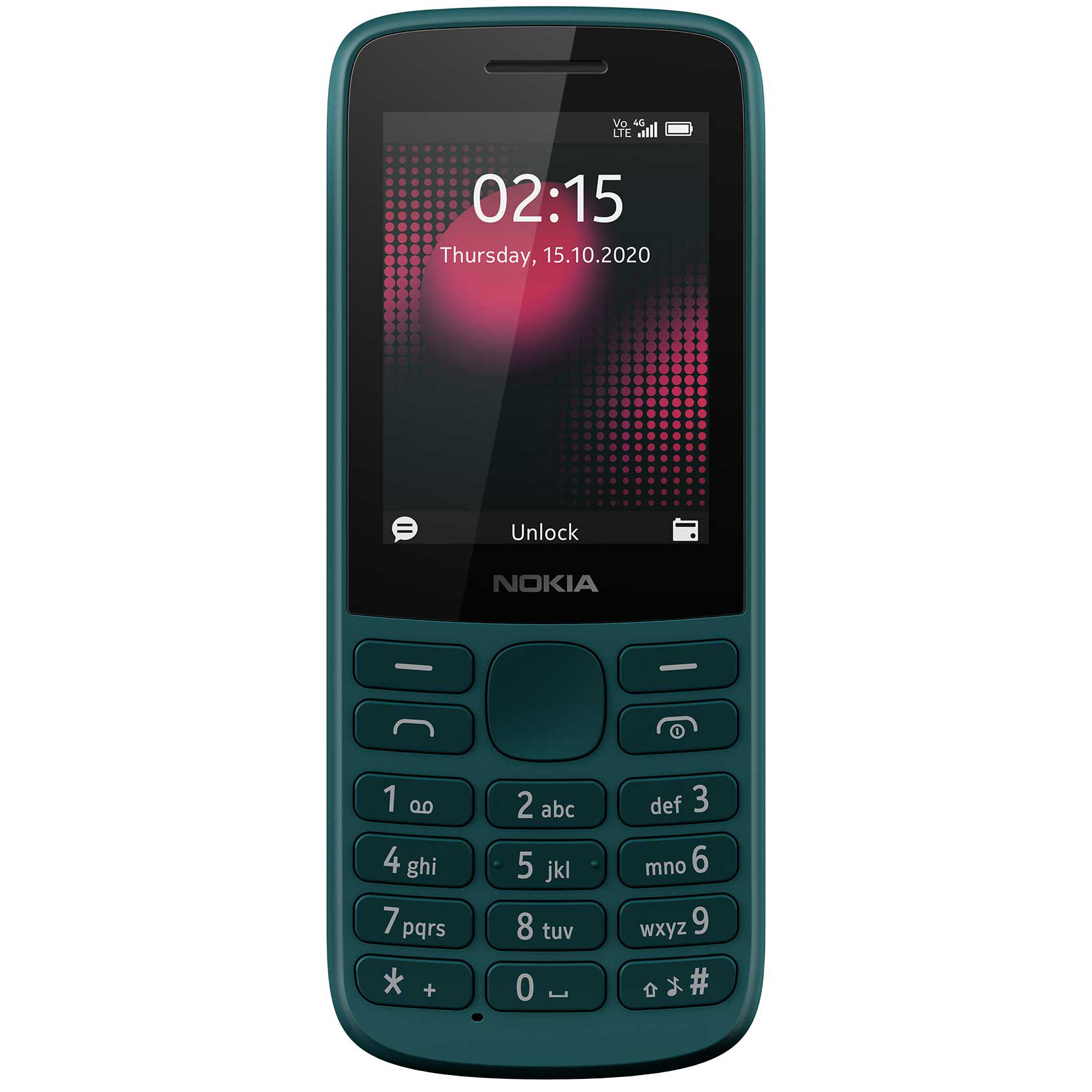 گوشی موبایل نوکیا مدل 215 4G دو سیم کارت ظرفیت 128 مگابایت و رم 64 مگابایت