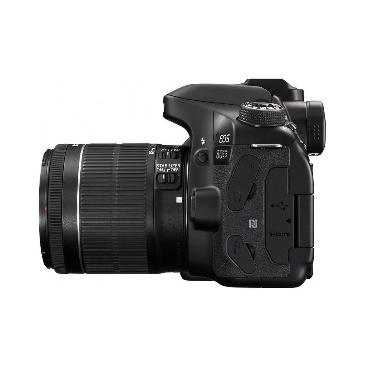 دوربین دیجیتال کانن مدل Eos 80D به همراه لنز EF-S 18-55mm f/3.5-5.6 IS STM