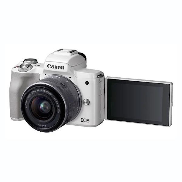 دوربین بدون آینه کانن Canon EOS M50 kit 15-45mm white