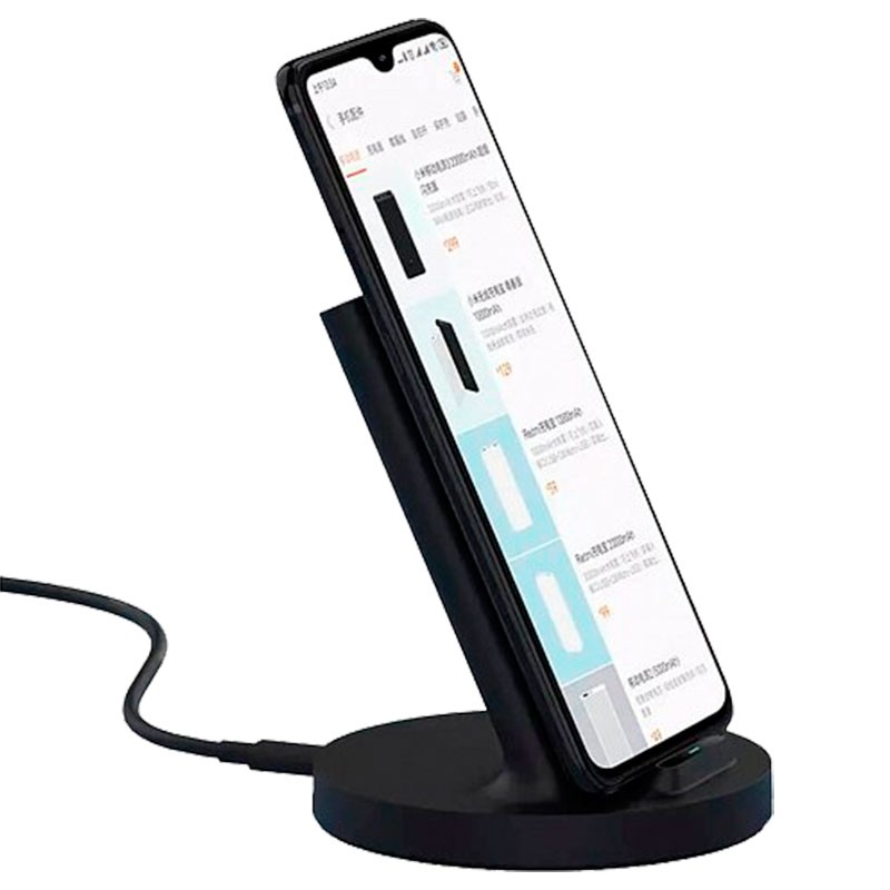 شارژر وایرلس mi wireless charging stand 20w
