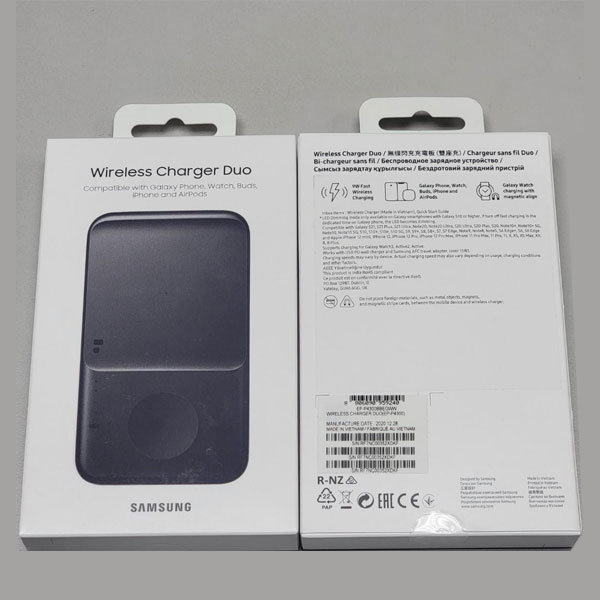 شارژر وایرلس samsung wireless charger duo