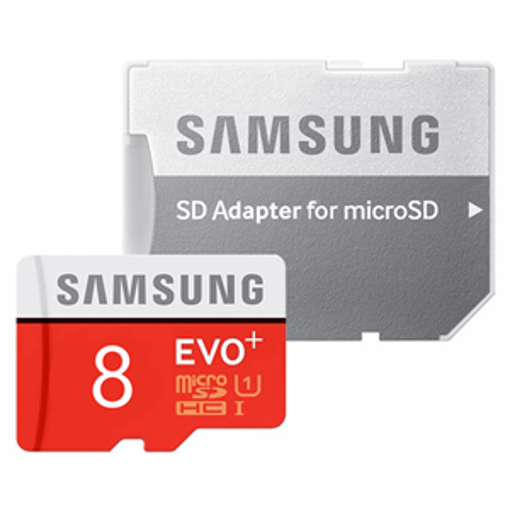 Samsung Evo Plus UHS-I U1 Class 10 95MBps microSDHC With Adapter - 8GB
