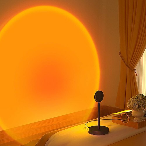 نور ثابت ال ای دی مدل Sunset Lamp RGB