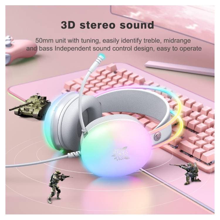 هدست گیمینگ اونیکوما مدل X25 RGB