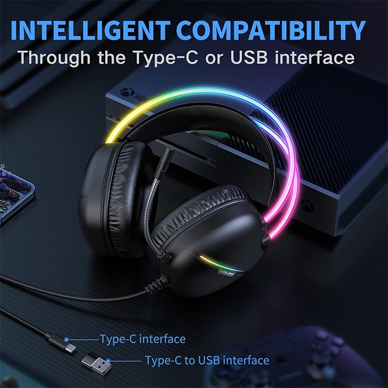 هدست گیمینگ اونیکوما مدل X33 RGB